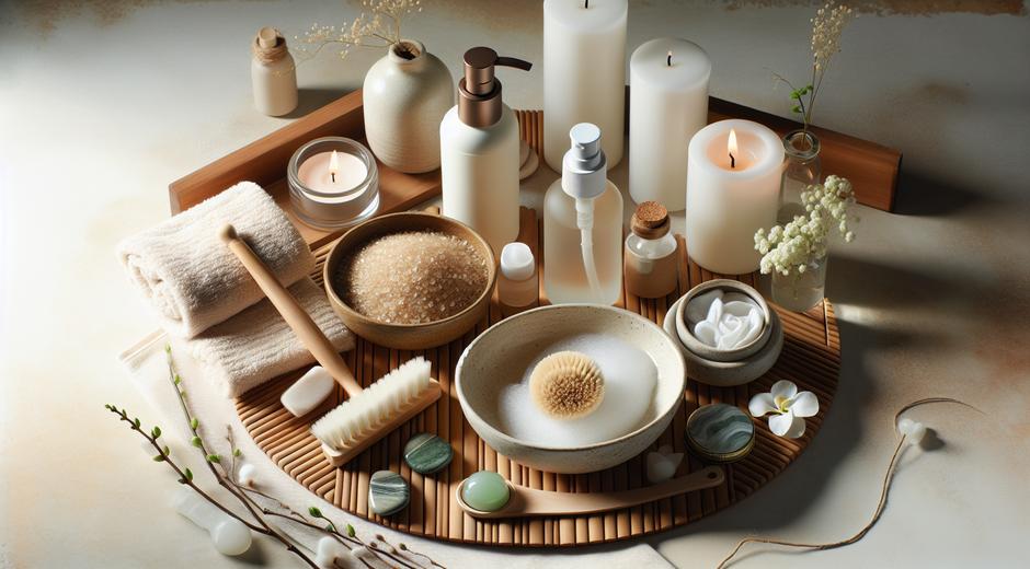 Gentle cleansing routine