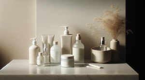 Minimal skincare routine